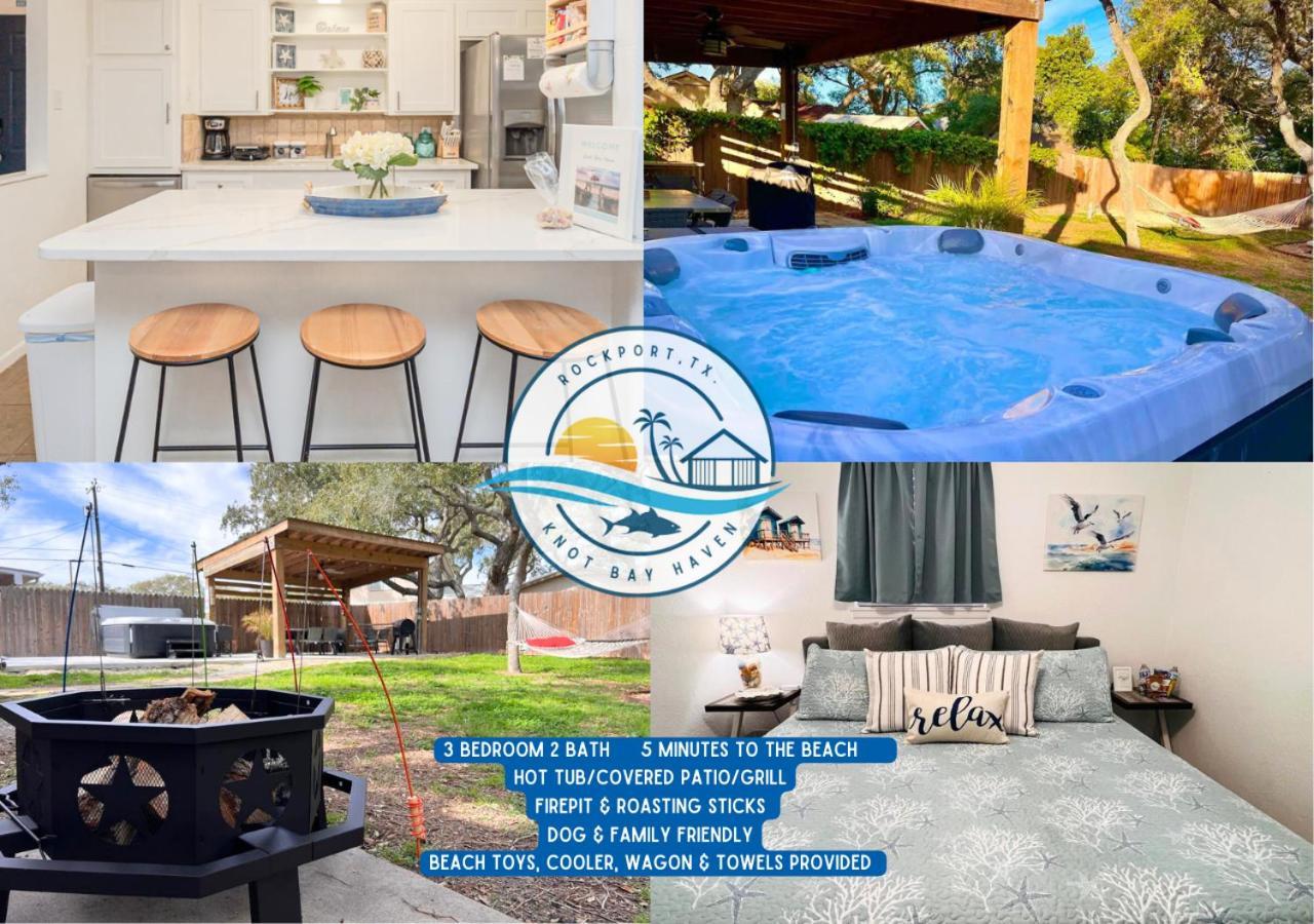 Willa Knot Bay Haven, Dog Friendly, Hot Tub, Fenced Yard, Patio And Grill, 3 Br Rockport Zewnętrze zdjęcie