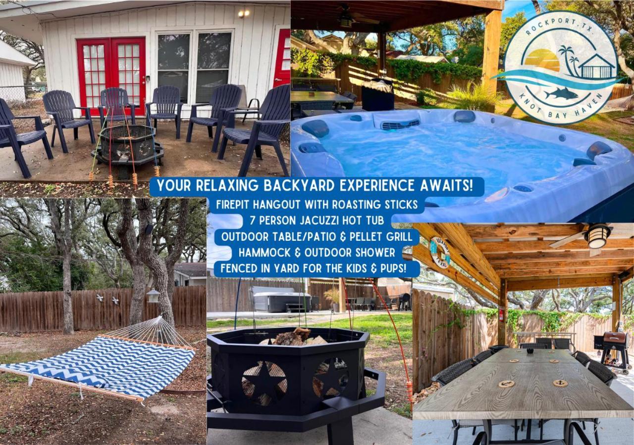 Willa Knot Bay Haven, Dog Friendly, Hot Tub, Fenced Yard, Patio And Grill, 3 Br Rockport Zewnętrze zdjęcie